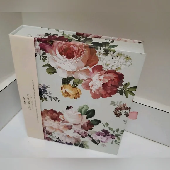 Fringe Classic Rose Stationery Set w/20 Letter Sheet, 12 Notecards & 20 Stickers - Picture 7 of 9